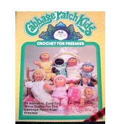 8031 24 CROCHET EZ OUTFITS FOR PREEMIE CPK DOLLS BOOKLET